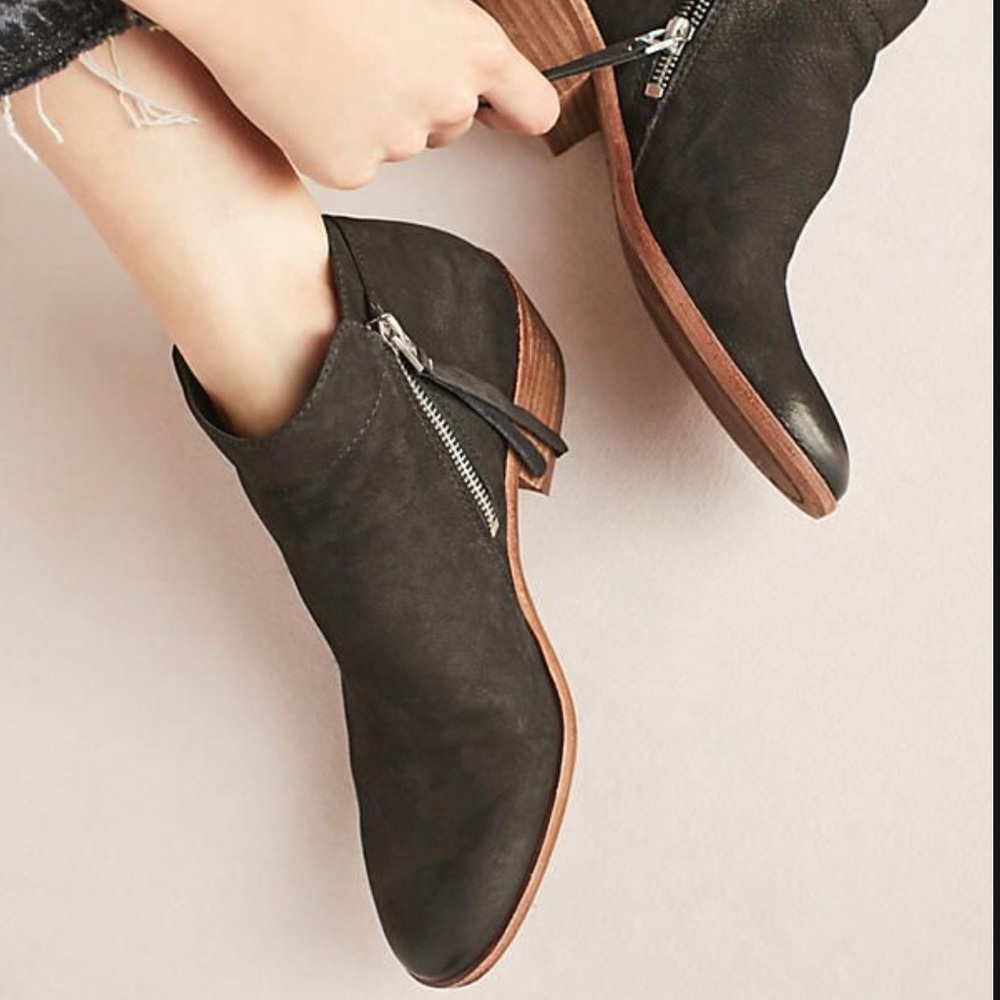 Sale! Sam Edelman Packer double zip suede booties